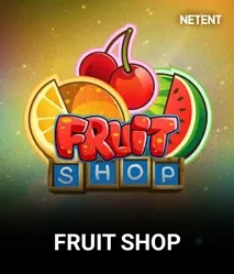 Fruit Shop by NetEnt - game cover artwork on KIXO9