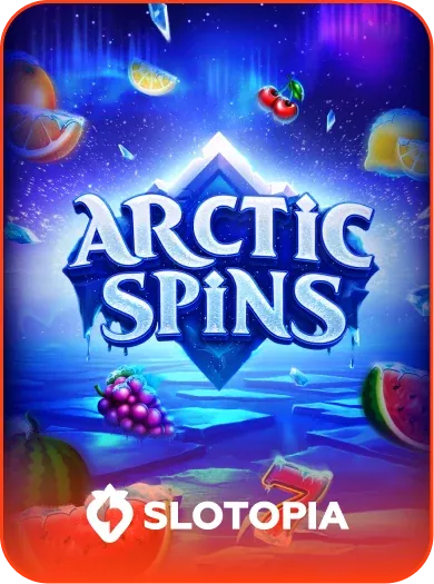 Arctic Spins by Slotopia - game cover artwork on KIXO9