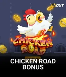 Chicken Road Bonus by InOut - game cover artwork on KIXO9