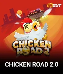 Chicken Road 2 by InOut - game cover artwork on KIXO9