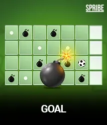 Goal by Spribe - game cover artwork on KIXO9
