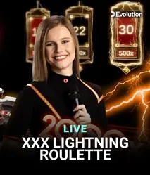 XXXtreme Lightning Roulette by Evolution - game cover artwork on KIXO9