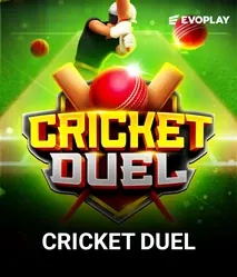 Cricket Duel by Evoplay - game cover artwork on KIXO9