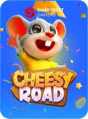 Cheesy Road by Smartsoft - game cover artwork on KIXO9