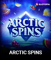 Arctic Spins by Slotopia - game cover artwork on KIXO9