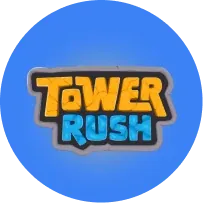 Tower Rush by Galaxsys - game cover artwork on KIXO9