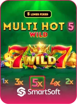 Multi Hot 5 Wild by Smartsoft - game cover artwork on KIXO9
