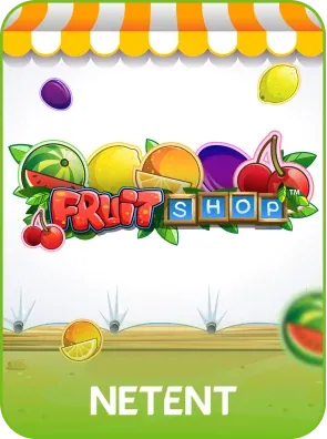 Fruit Shop by NetEnt - game cover artwork on KIXO9