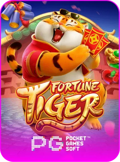 Fortune Tiger by PG Soft - game cover artwork on KIXO9